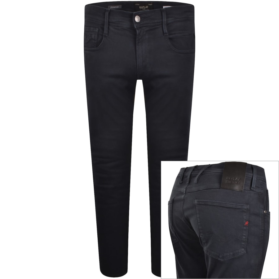 Replay Hyperflex Jeans Replay Jean Sale Replay Blue Jeans Gray